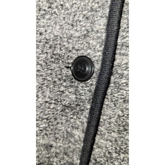 Pendleton Wool Grey Black Floral Embroidered Jacket Blazer Size S P - Picture 7 of 9